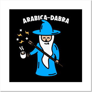 Arabica Dabra Coffee Wizard Posters and Art